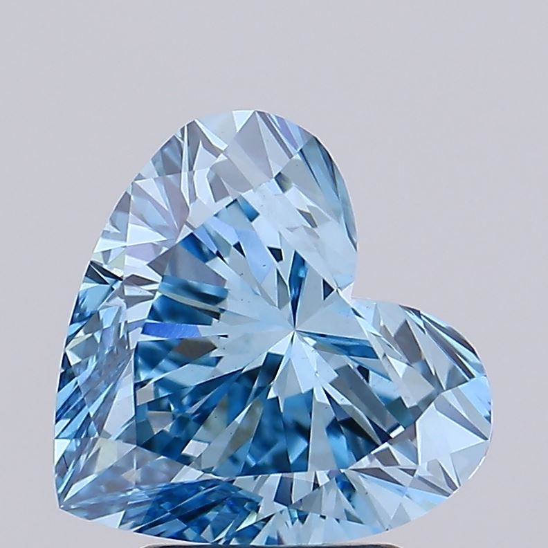 3.02ct Heart lab grown diamond
