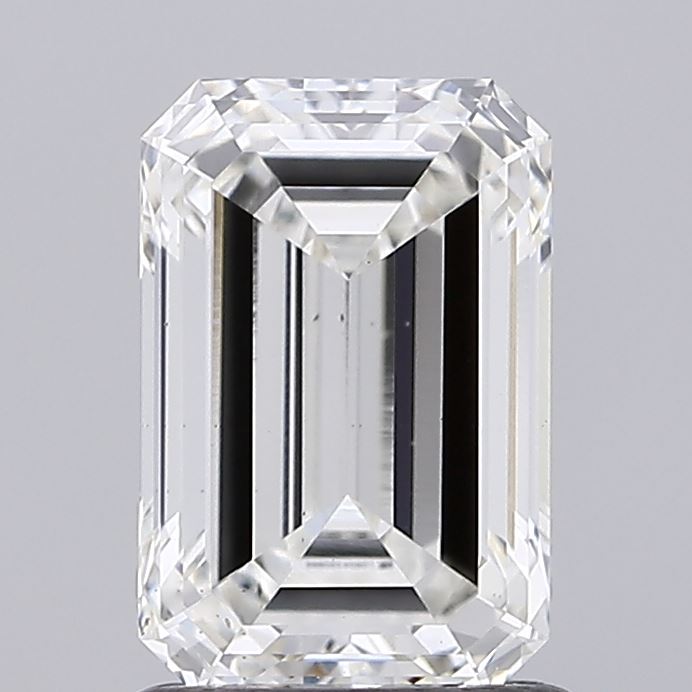 1.35ct Emerald lab grown diamond