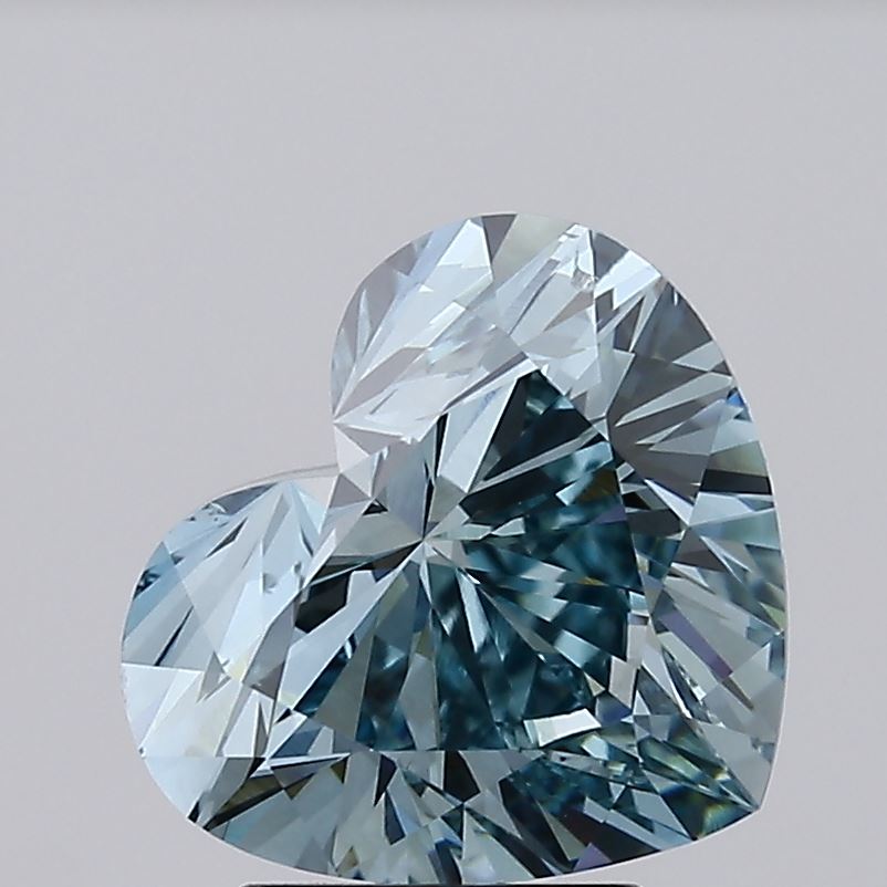3.08ct Heart lab grown diamond