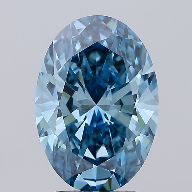 2.81ct Oval lab grown diamond