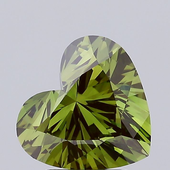 2.54ct Heart lab grown diamond
