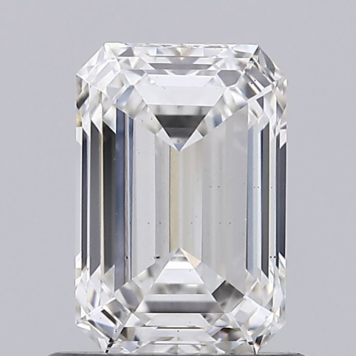 0.98ct Emerald lab grown diamond