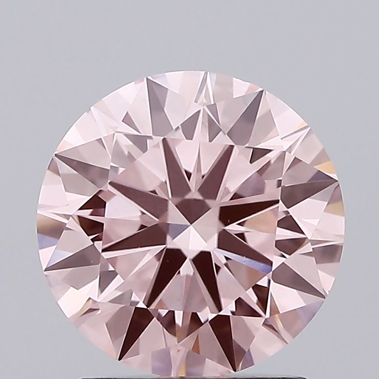 IGI Certified 1.92 Pink-VVS2 Round Lab-Created Diamond (R)