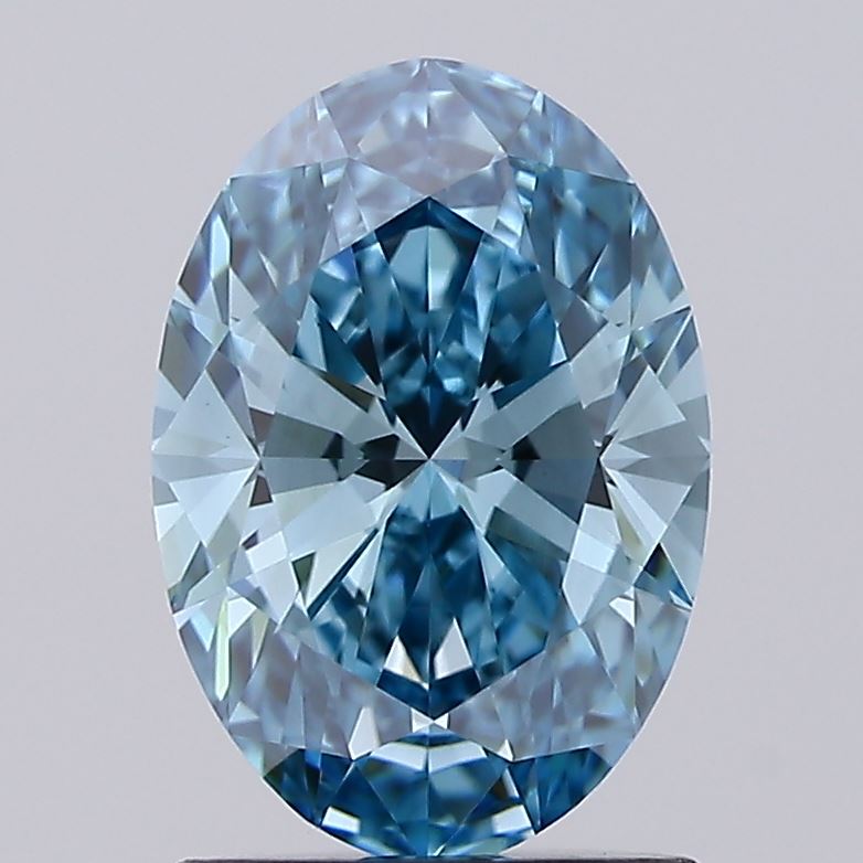 1.47ct Oval lab grown diamond