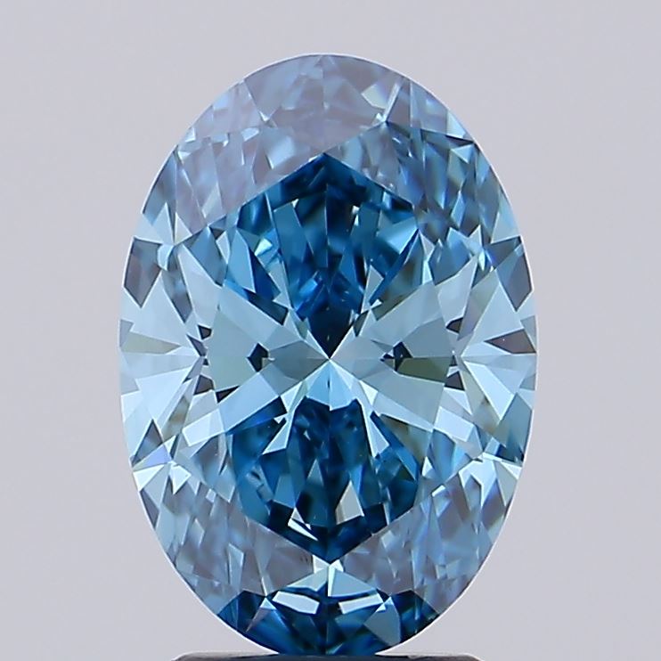 2.70ct Oval lab grown diamond