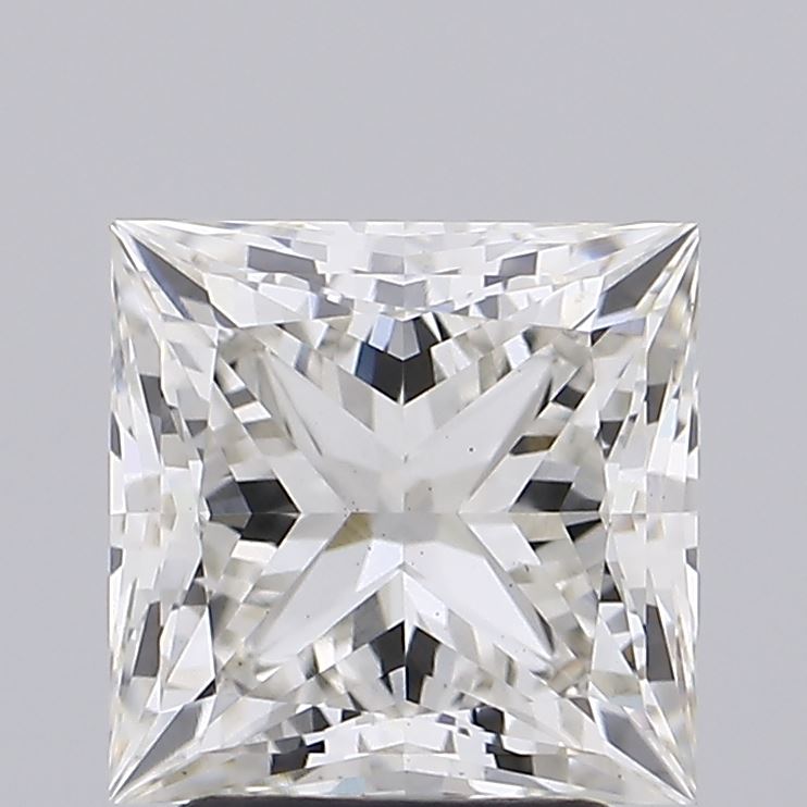 2.96 ct Princess lab grown diamond I VS1