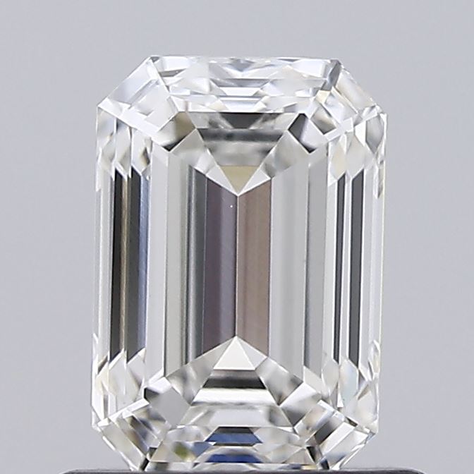 0.96ct Emerald lab grown diamond