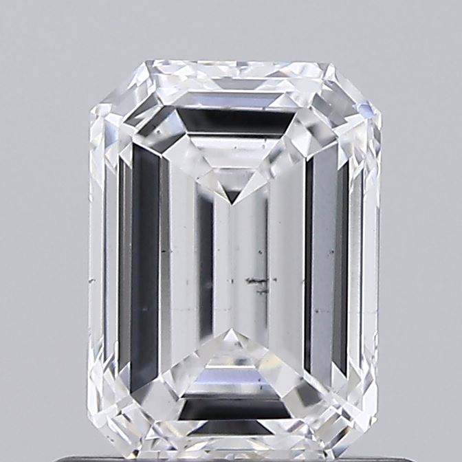 0.90ct Emerald lab grown diamond