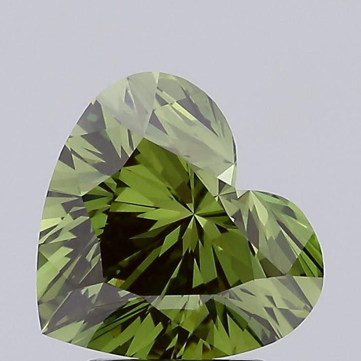2.63ct Heart lab grown diamond