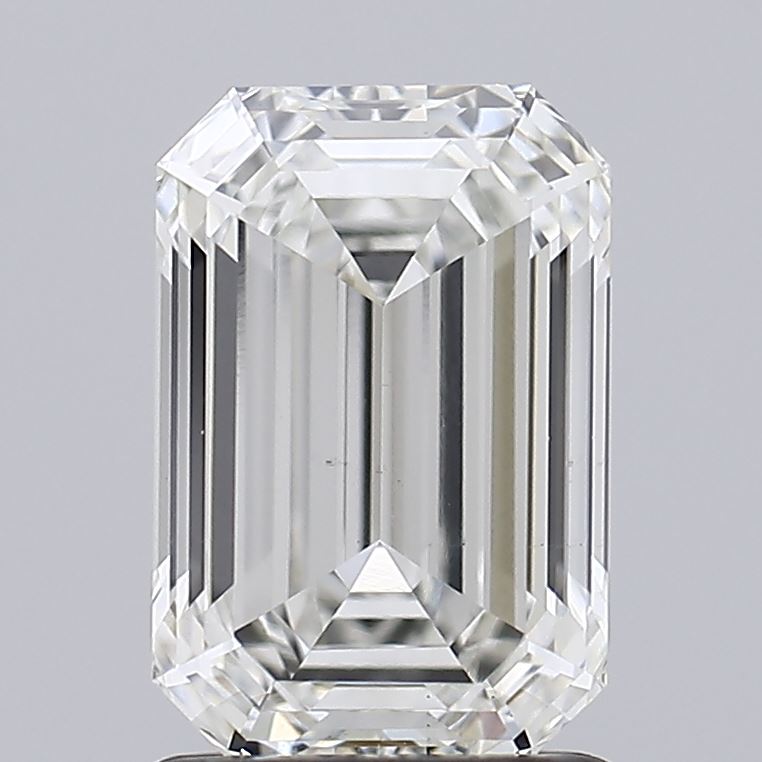 1.61ct Emerald lab grown diamond
