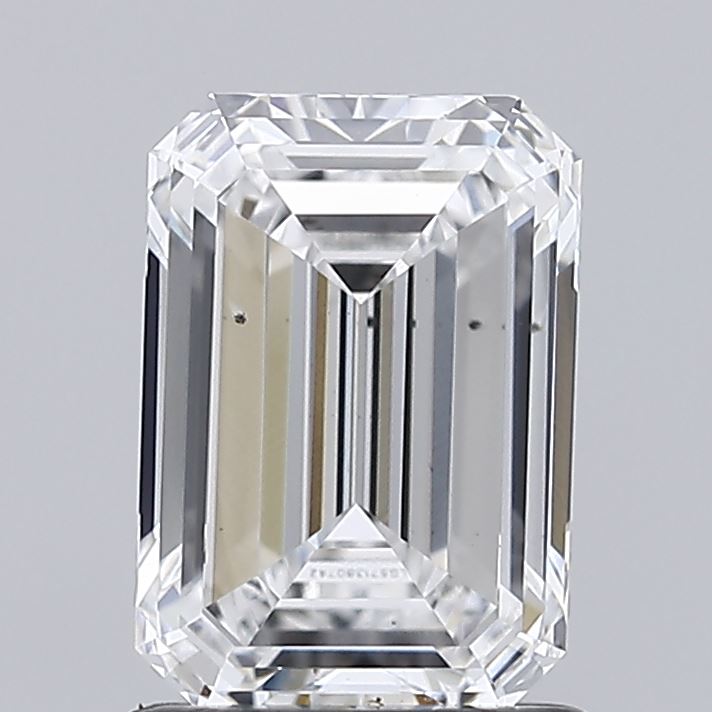 1.50ct Emerald lab grown diamond