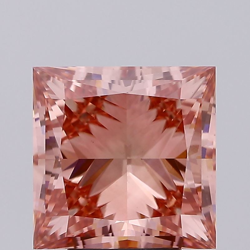 5.02ct Princess lab grown diamond