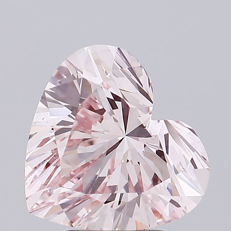 3.15ct Heart lab grown diamond