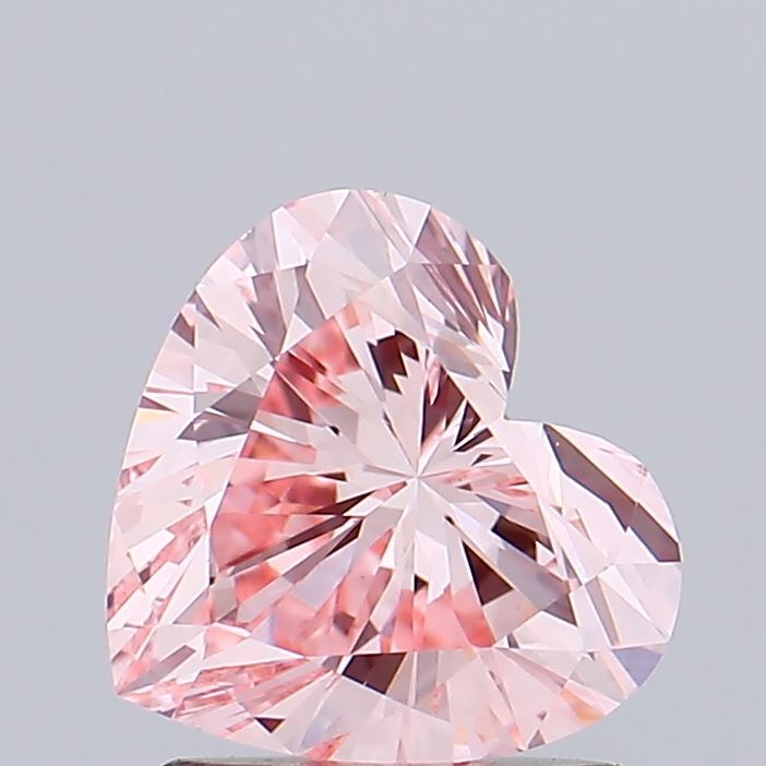1.34ct Heart lab grown diamond