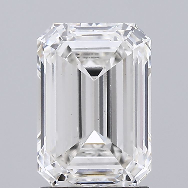 2.07ct Emerald lab grown diamond
