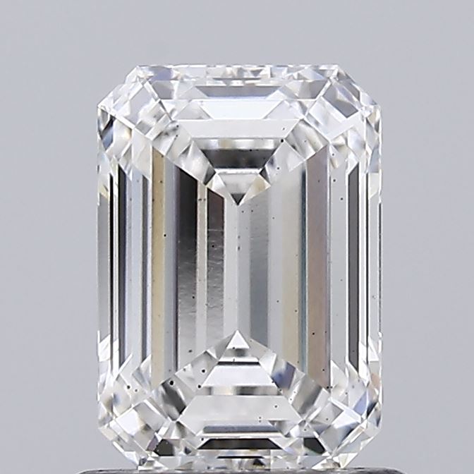 1.13ct Emerald lab grown diamond