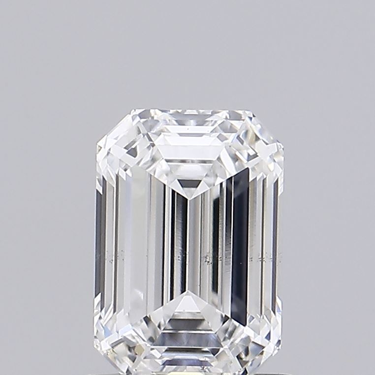 0.96ct Emerald lab grown diamond
