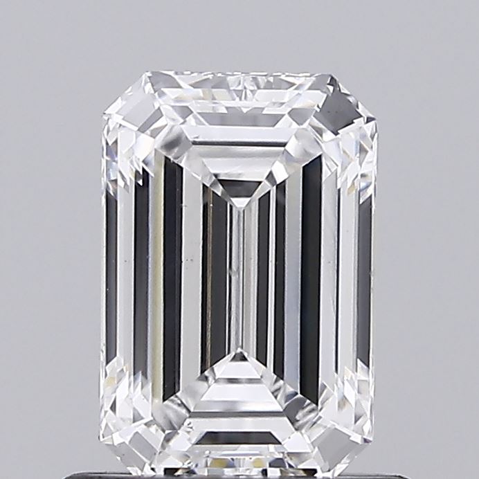 0.90ct Emerald lab grown diamond