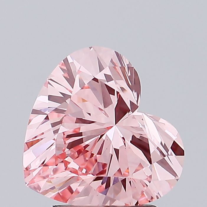 2.26ct Heart lab grown diamond