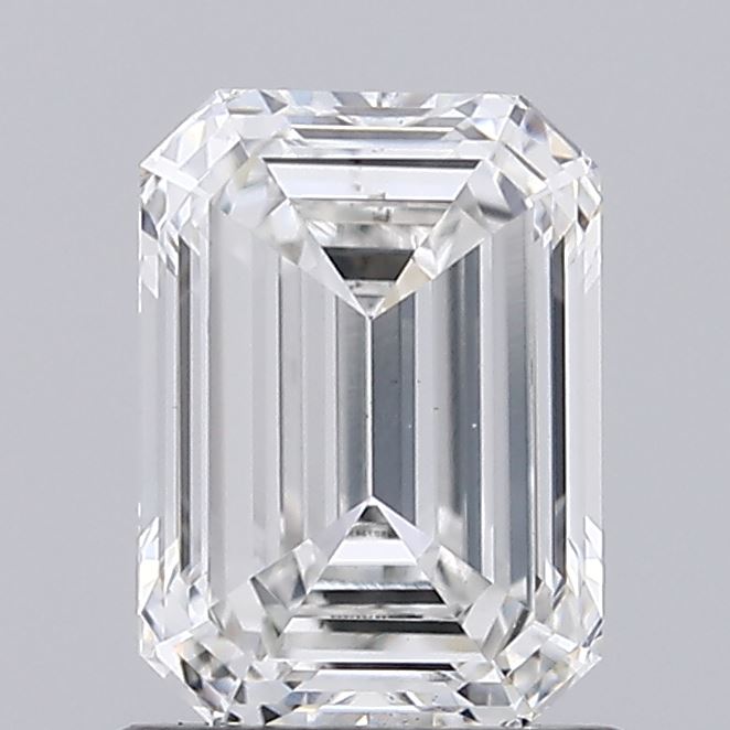 1.10ct Emerald lab grown diamond