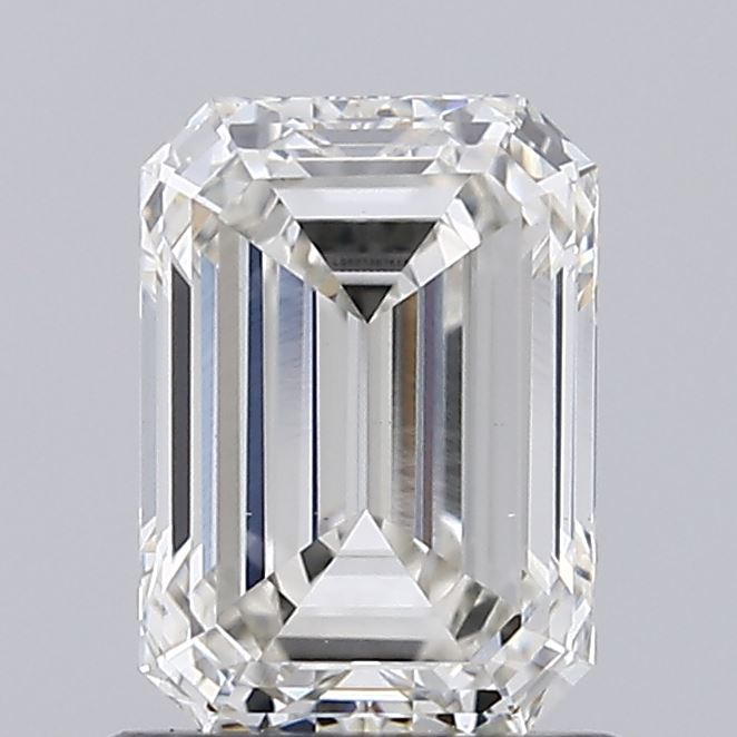 1.10ct Emerald lab grown diamond