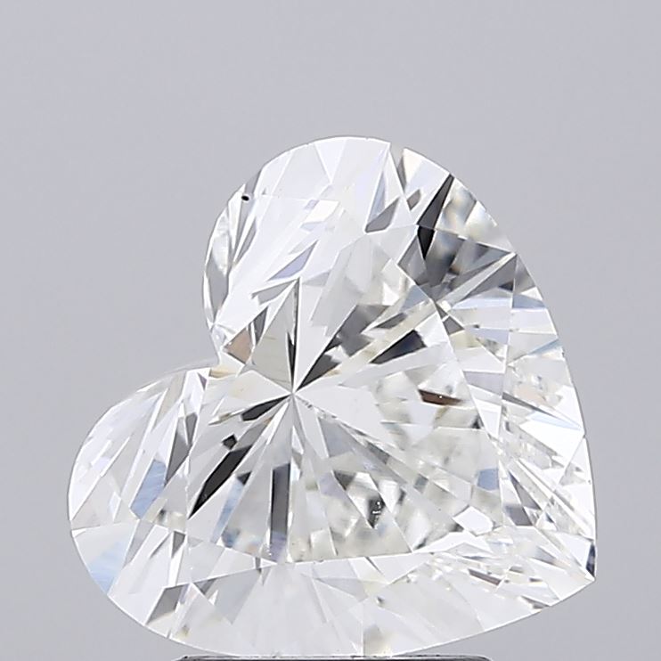 2.91ct Heart lab grown diamond