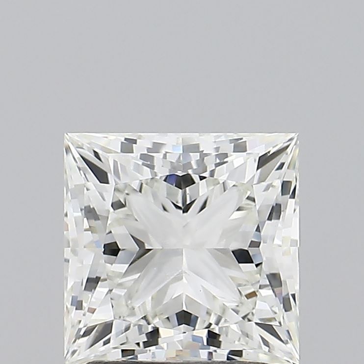 2.05ct Princess lab grown diamond