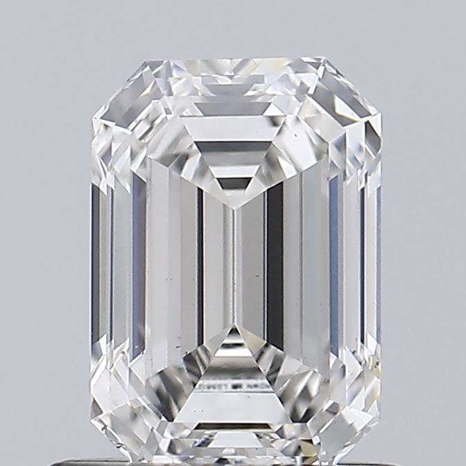 0.91ct Emerald lab grown diamond