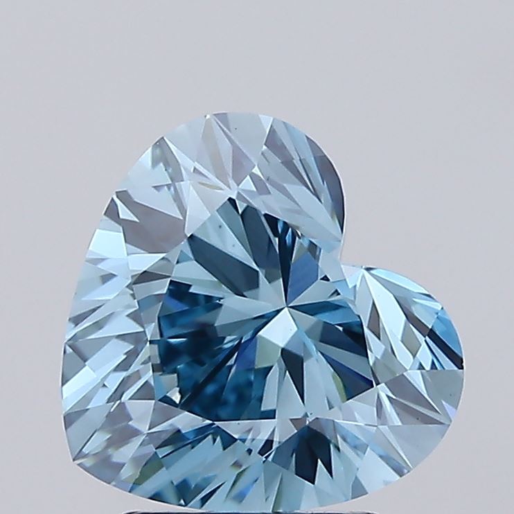 2.89ct Heart lab grown diamond