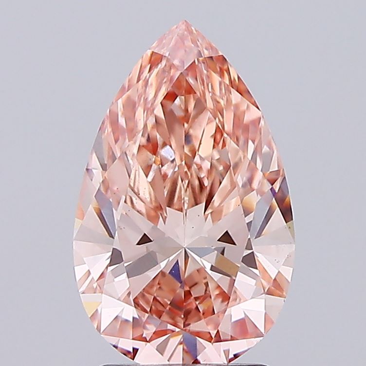 2.05ct Pear lab grown diamond