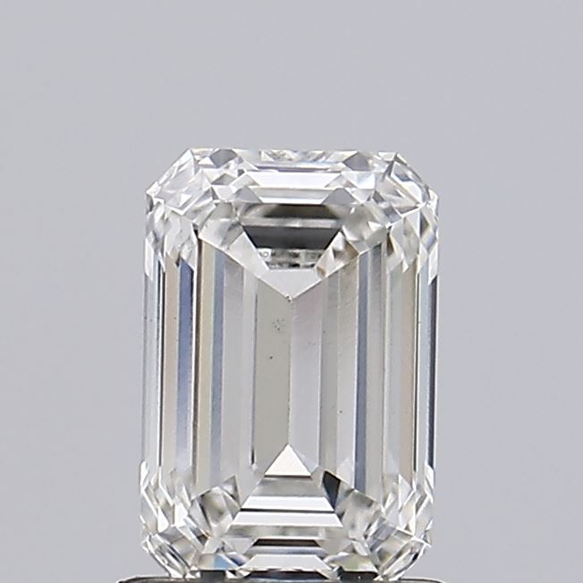 0.90ct Emerald lab grown diamond