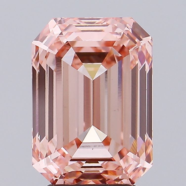3.02ct Emerald lab grown diamond