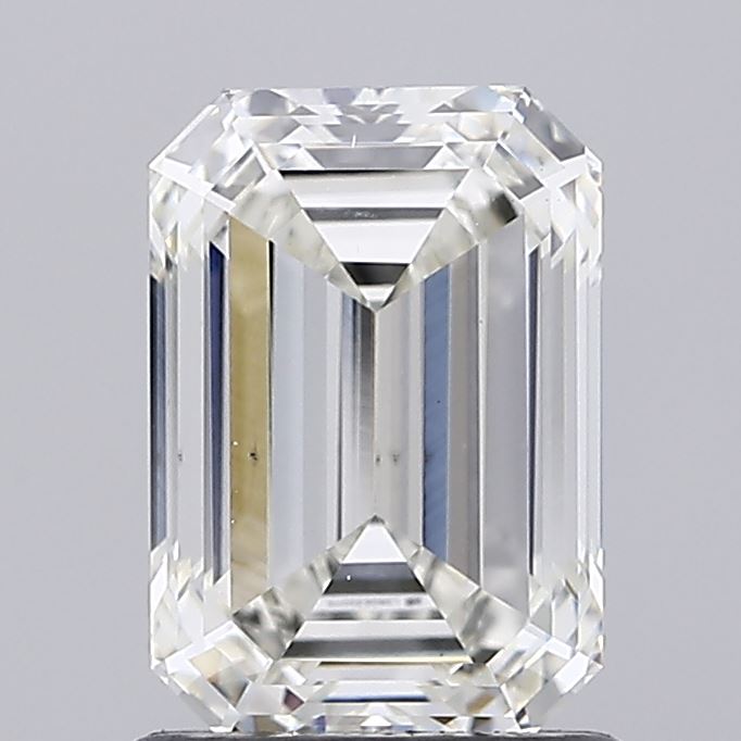 1.51ct Emerald lab grown diamond