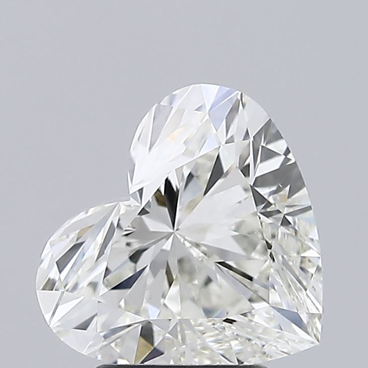 3.14ct Heart lab grown diamond