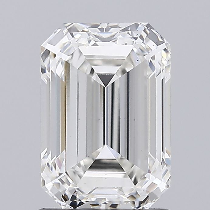 1.62ct Emerald lab grown diamond