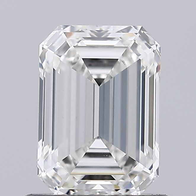 0.94ct Emerald lab grown diamond