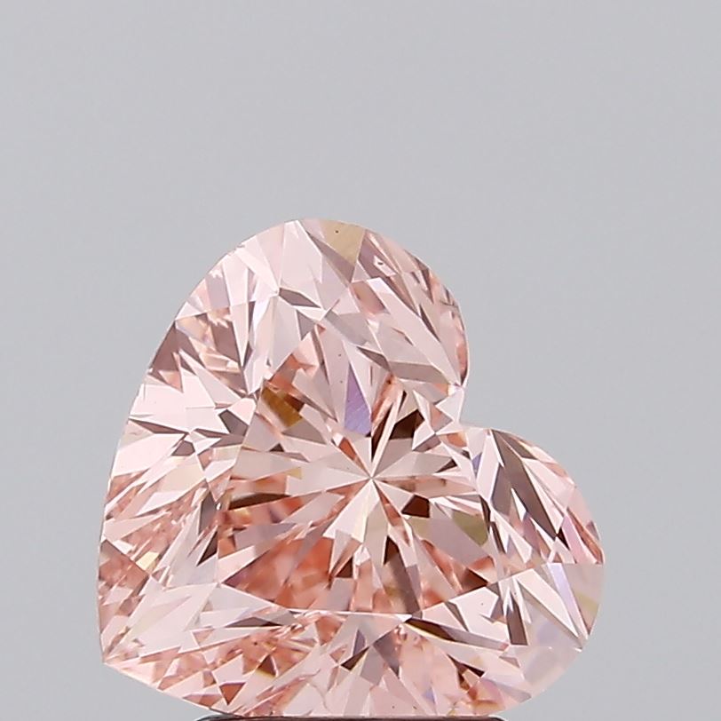 3.29ct Heart lab grown diamond