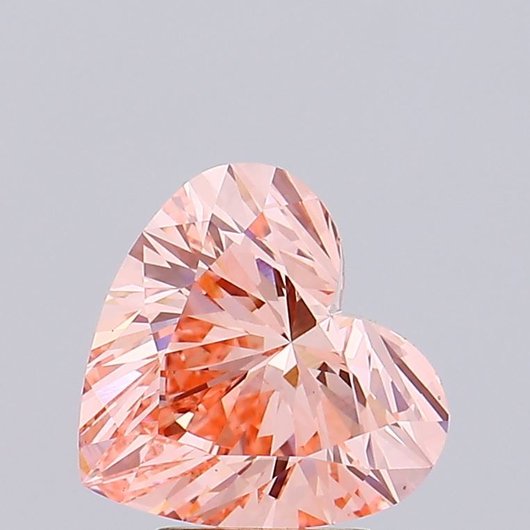 3.10ct Heart lab grown diamond