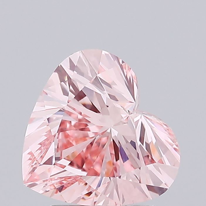 2.05ct Heart lab grown diamond