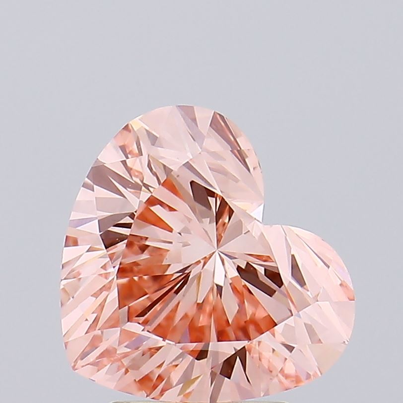 3.00ct Heart lab grown diamond