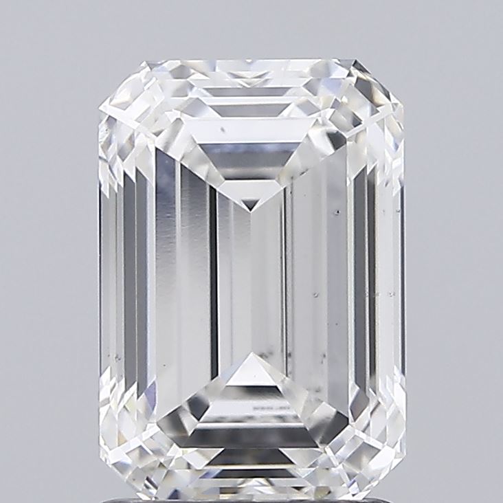 2.19ct Emerald lab grown diamond