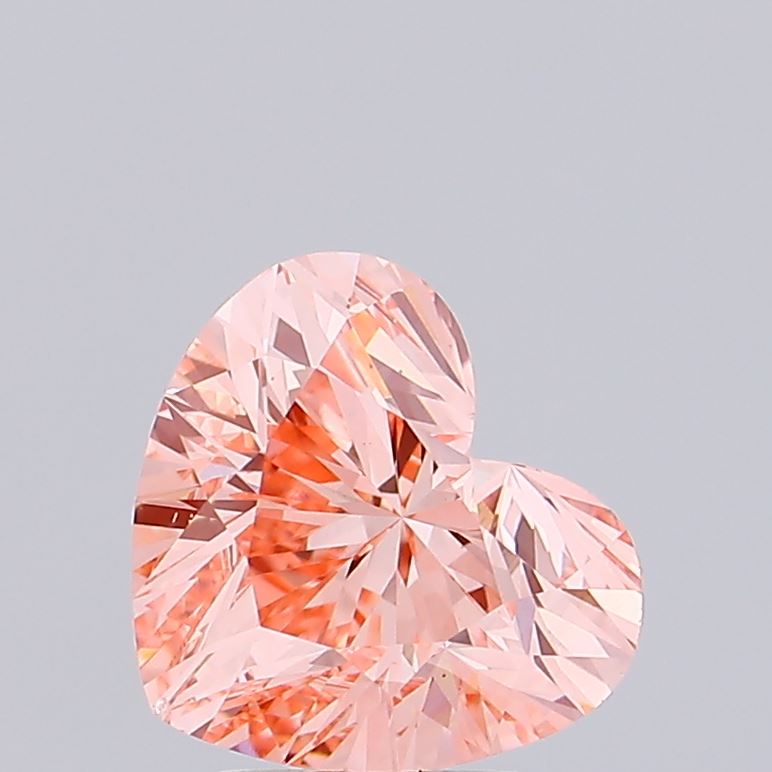 3.00ct Heart lab grown diamond