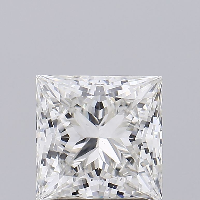 2.06ct Princess lab grown diamond