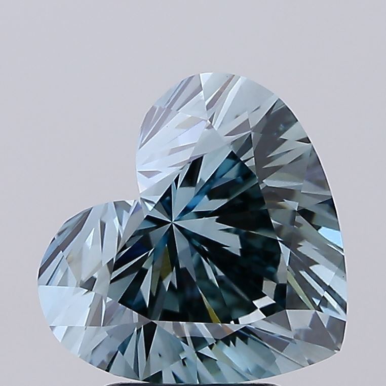 3.29ct Heart lab grown diamond