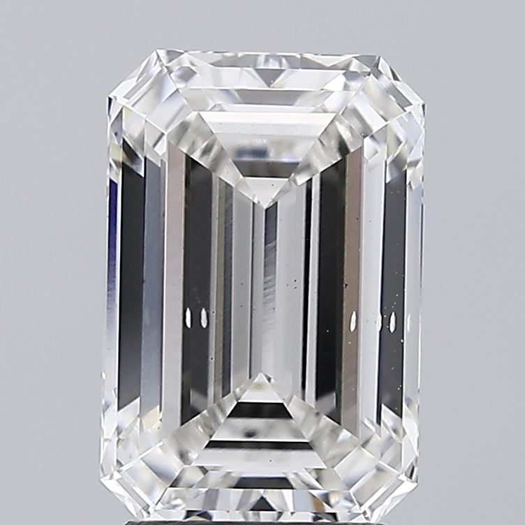 2.72ct Emerald lab grown diamond