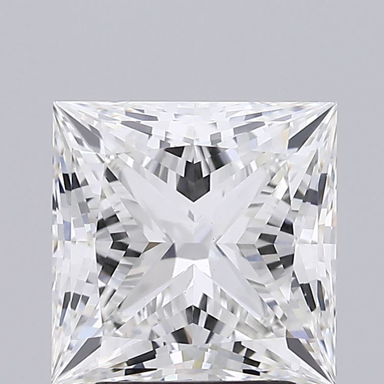 2.95ct Princess lab grown diamond