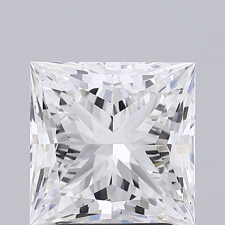 2.92ct Princess lab grown diamond