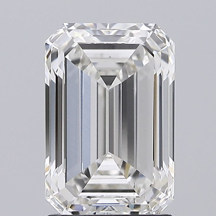 2.12ct Emerald lab grown diamond