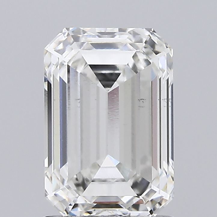 1.63ct Emerald lab grown diamond