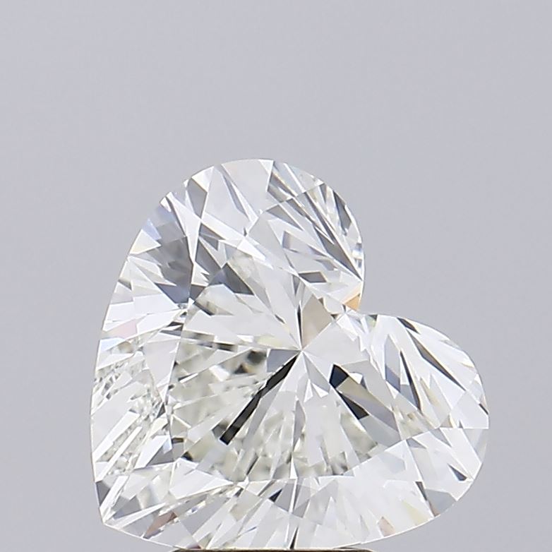3.36ct Heart lab grown diamond